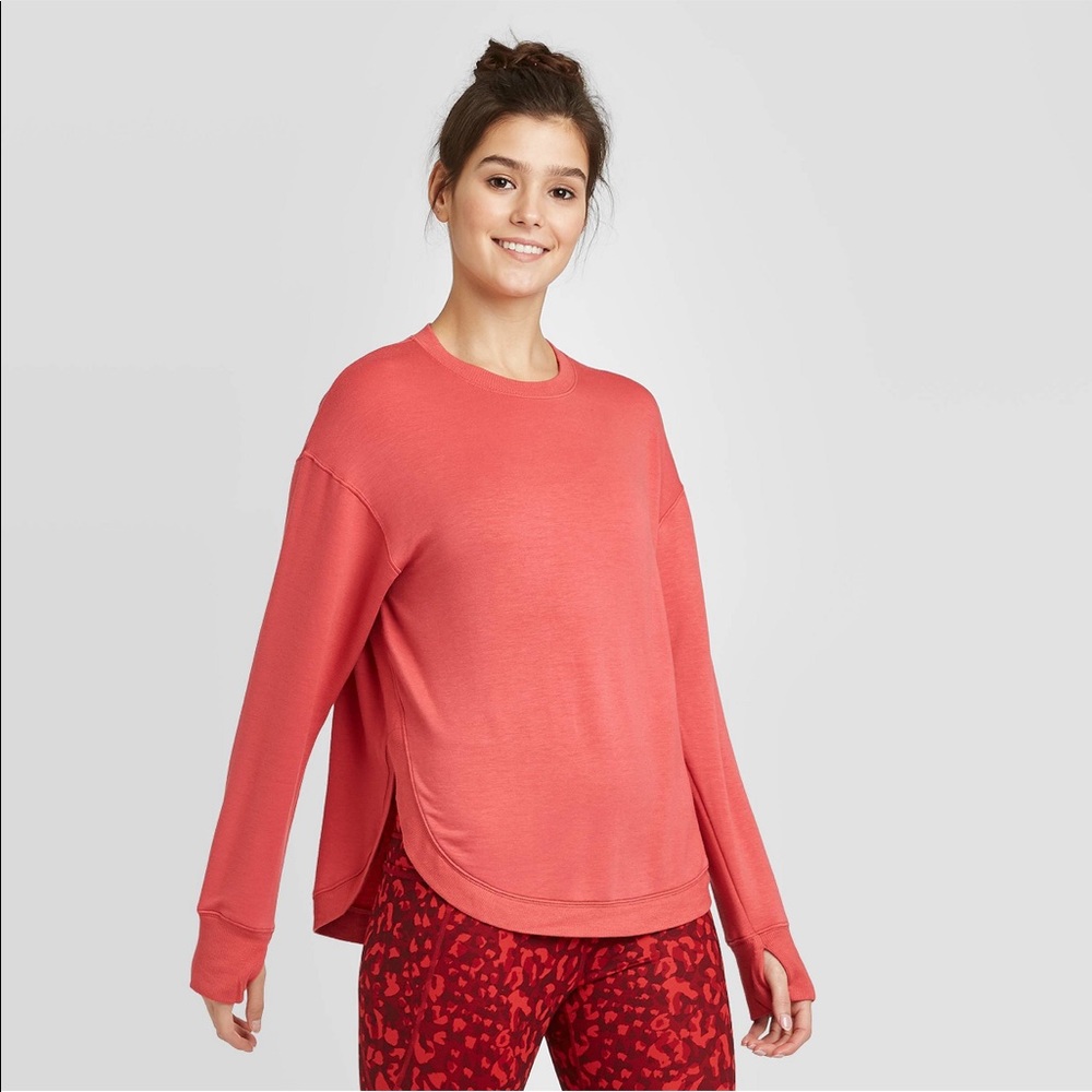 Joylab from Target Hemmed Sweatshirt Size M